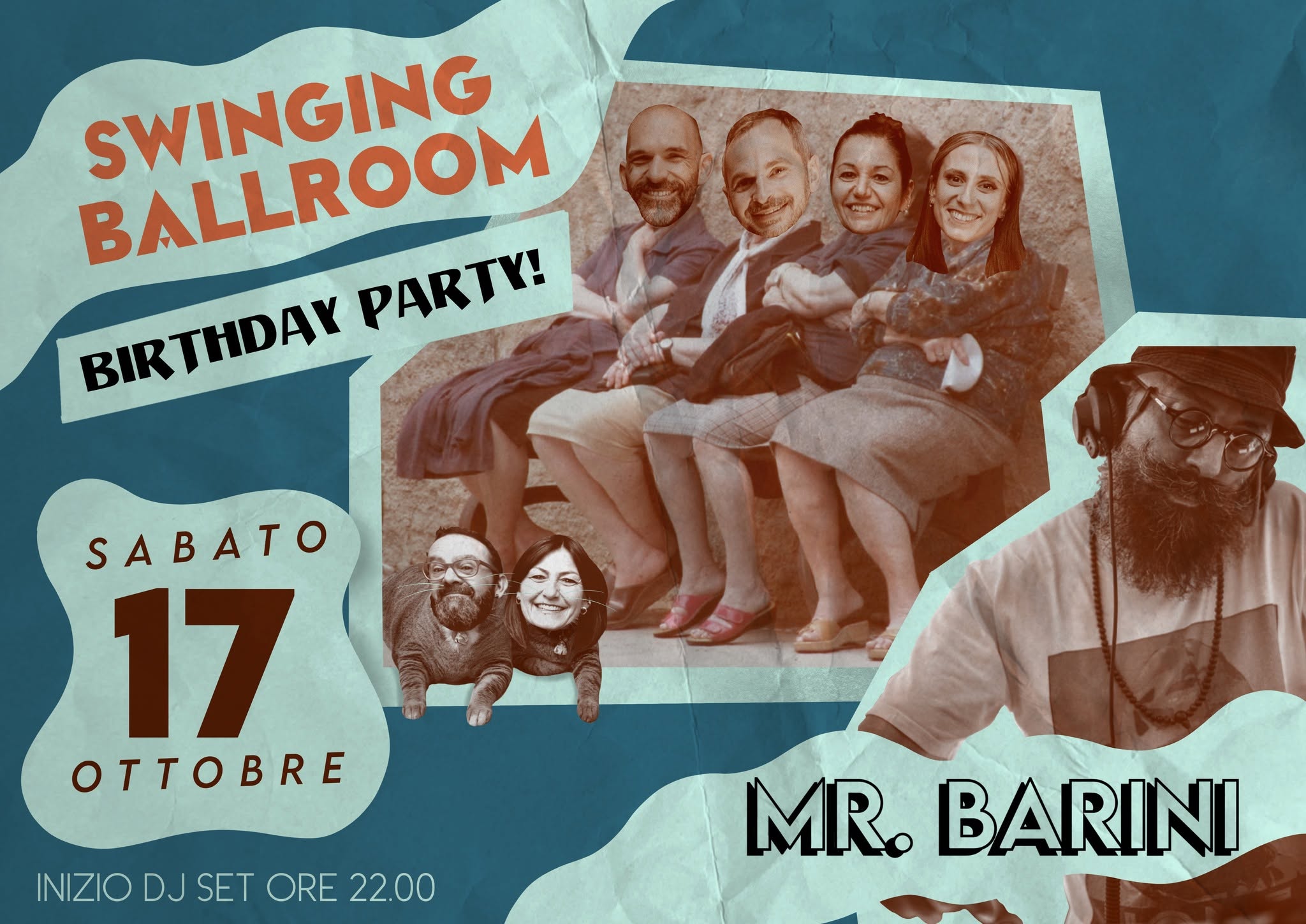 Swinging Ballroom Birthday Party — SAT 17 OCT