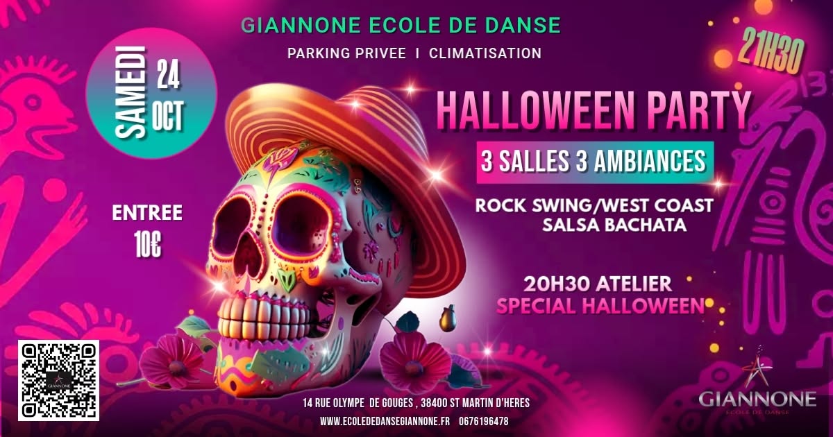 SOIREE 3 SALLES 3 AMBIANCES Giannone école de danse — SAT 24 OCT
