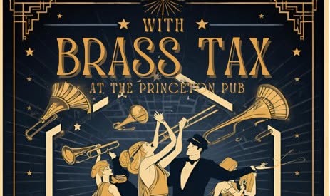 LIVE BAND DANCE featuring BRASS TAX at the Princeton Pub EVERY 1ST WEDNESDAY! — THU 8 OCT