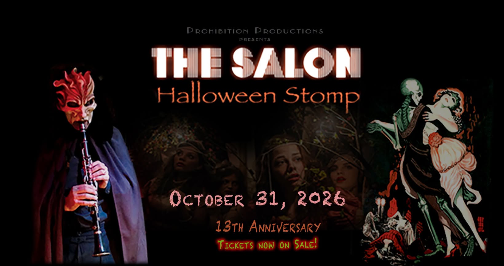THE SALON: Halloween Stomp (Oct 31st) — SAT 31 OCT