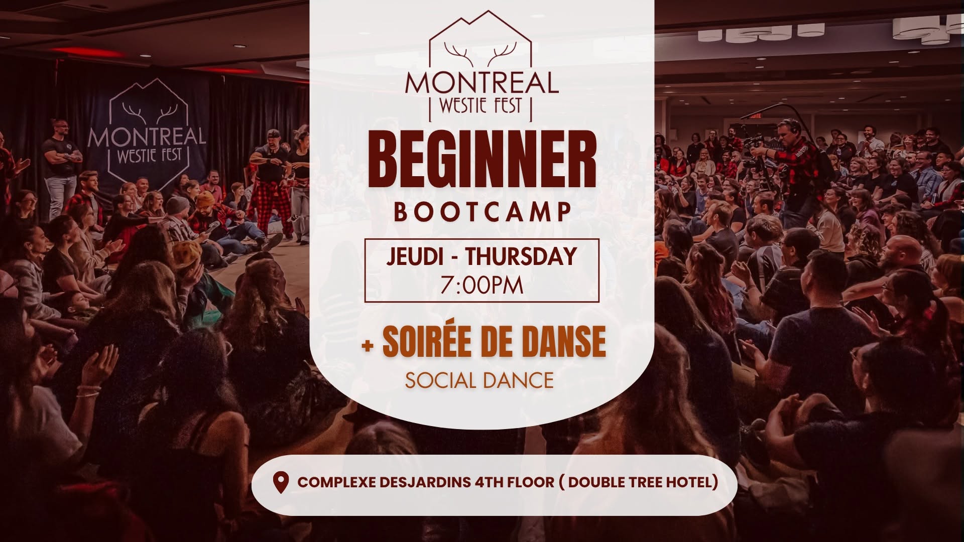 WEST COAST SWING Intensive Débutant // Beginner Bootcamp — THU 8 – FRI 9 OCT