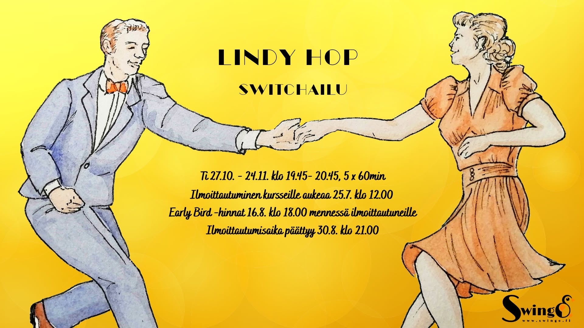 Lindy hop, switchailu — TUE 27 OCT