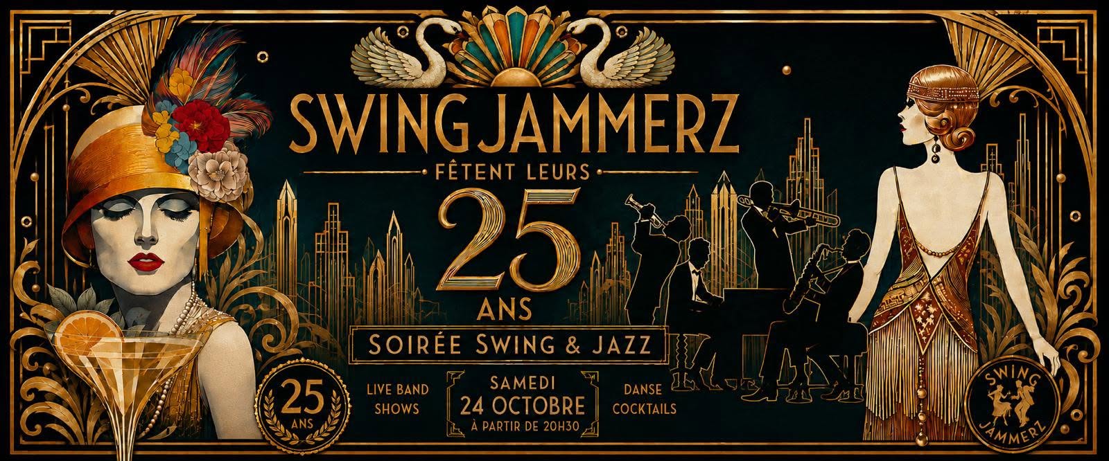 25 ans SwingJammerz — SAT 24 OCT