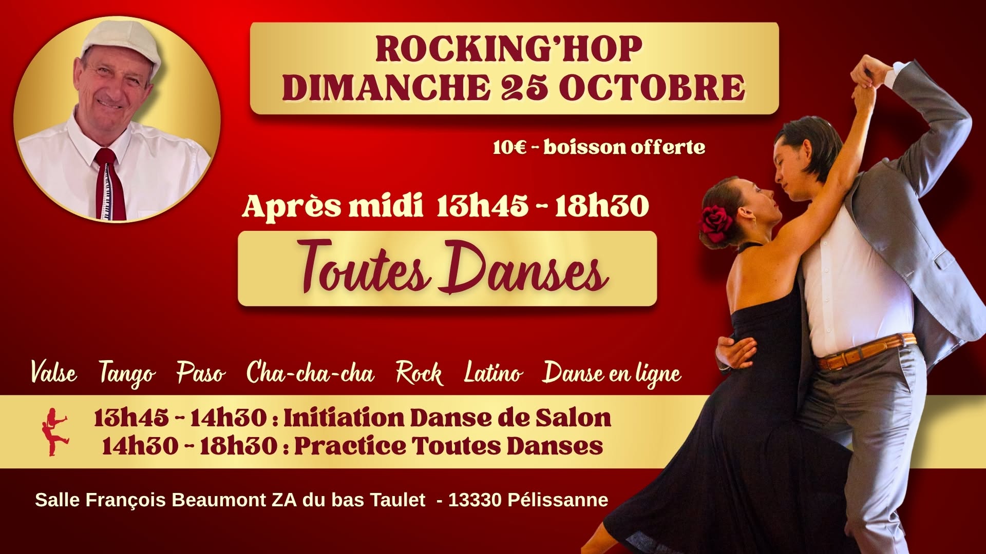Après-midi Toutes Danses dimanche 25 octobre — SUN 25 OCT
