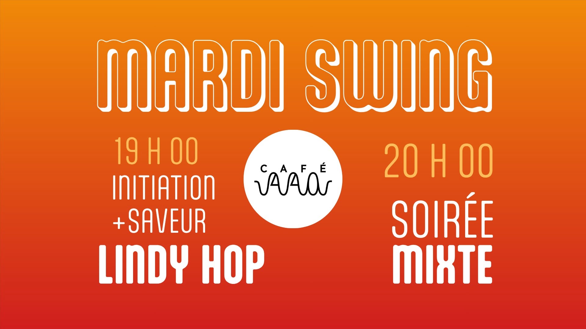 Soirée mixte avec initiation et saveur Lindy Hop — WED 4 NOV
