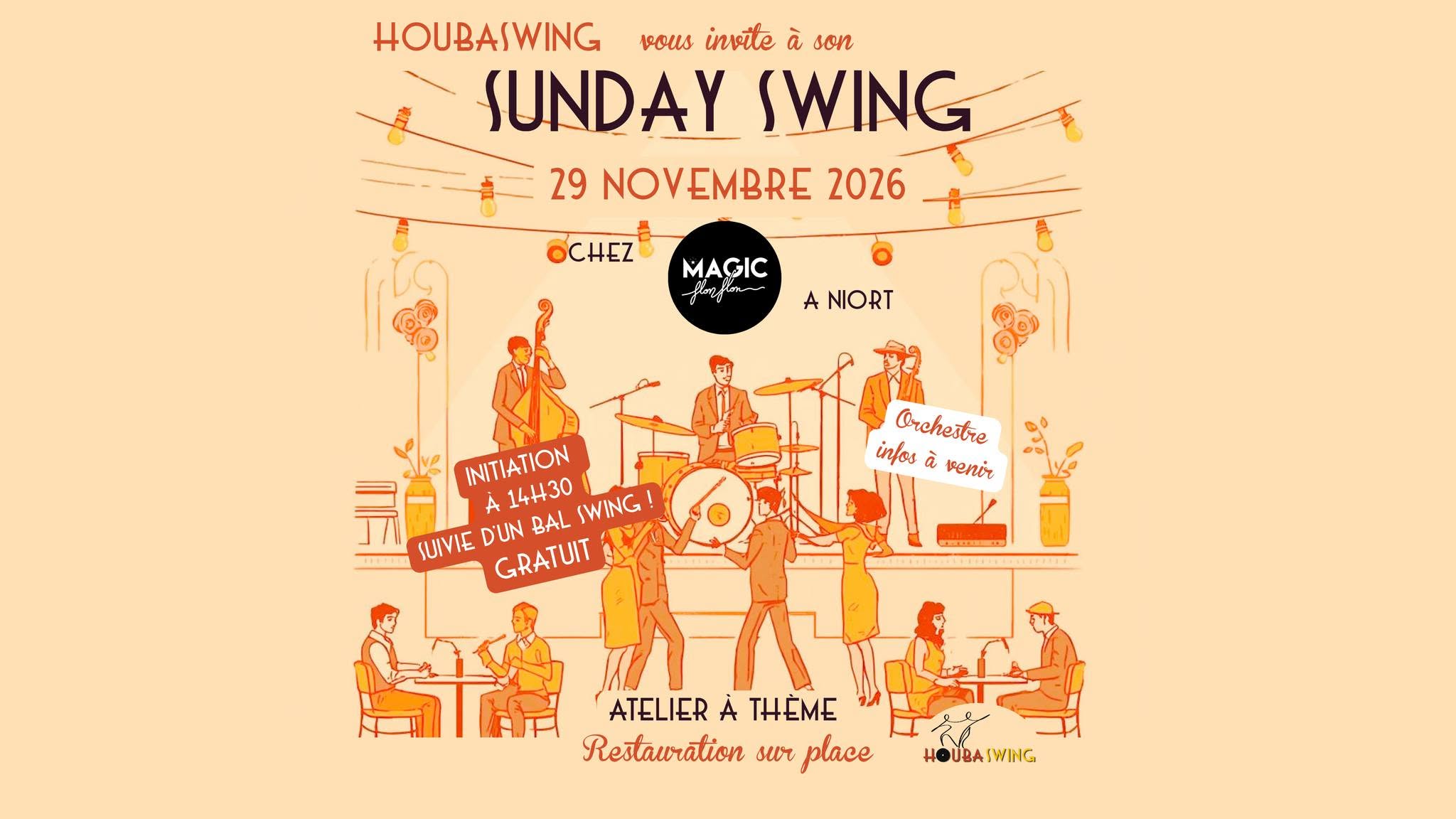 Sunday Swing au Magic FlonFlon — SUN 29 NOV