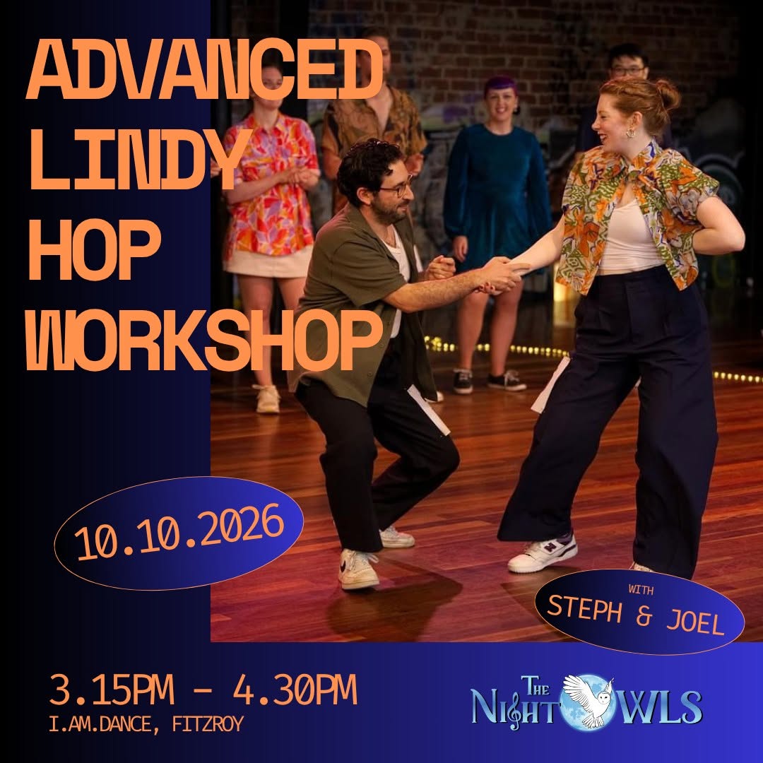 Advanced Lindy Hop! — SAT 10 OCT