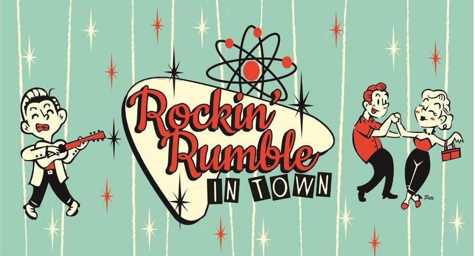ROCKIN’ RUMBLE in town — SAT 3 OCT