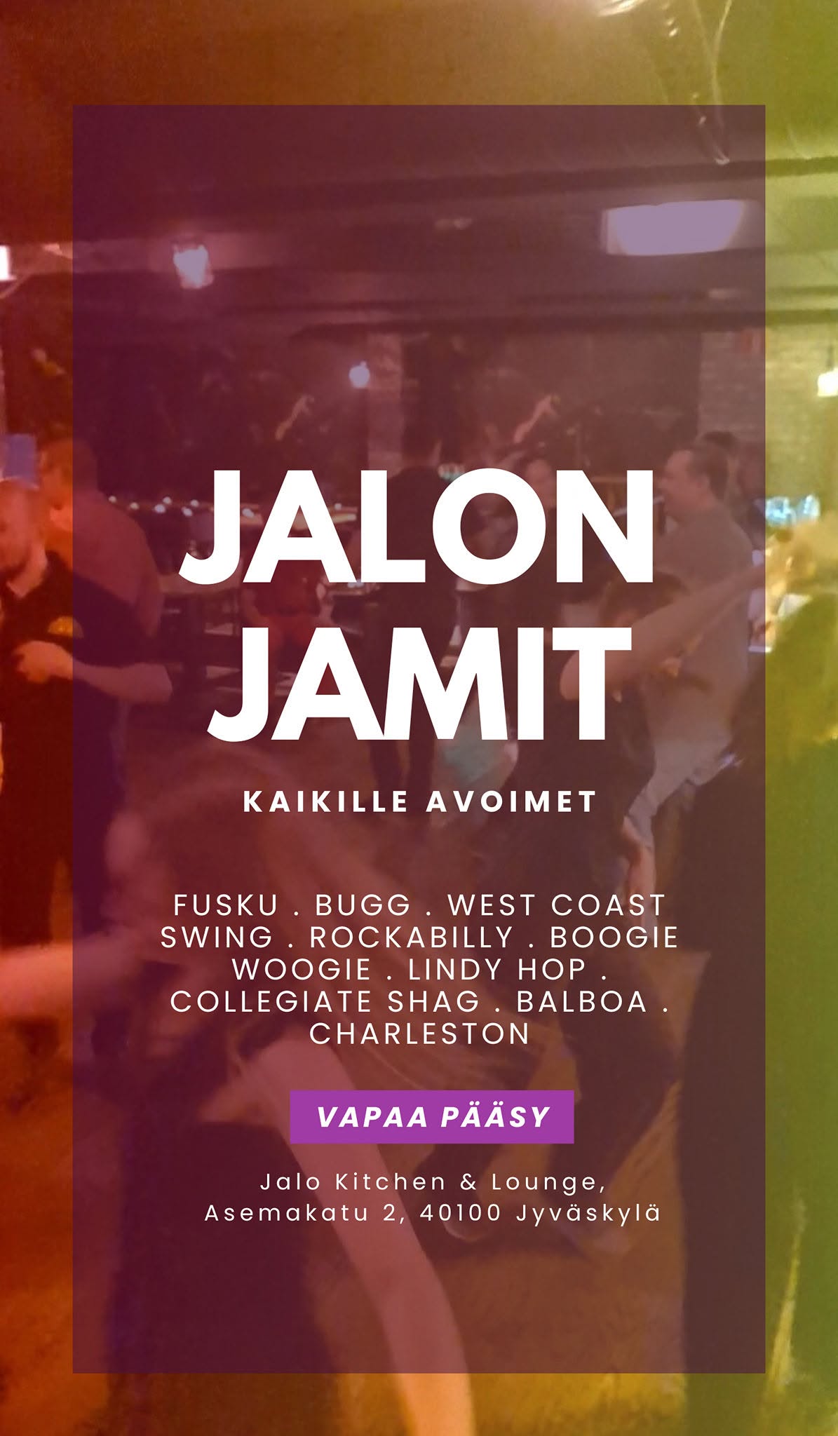Jalon Jamit — TUE 20 OCT