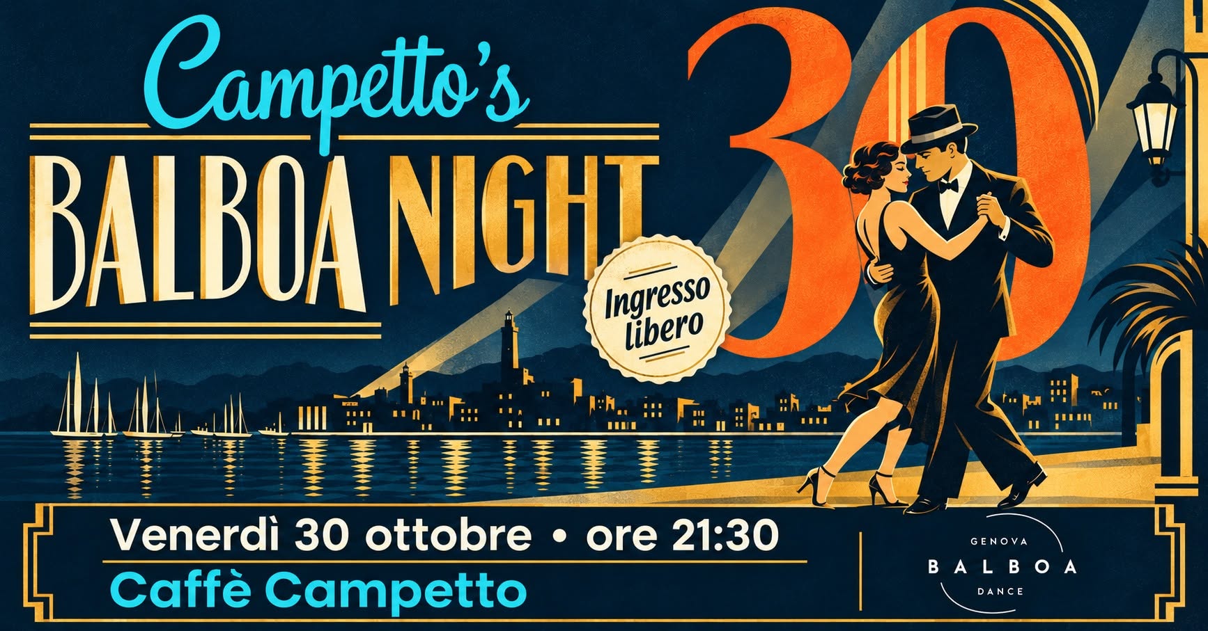 Campetto's Balboa Night — FRI 30 OCT