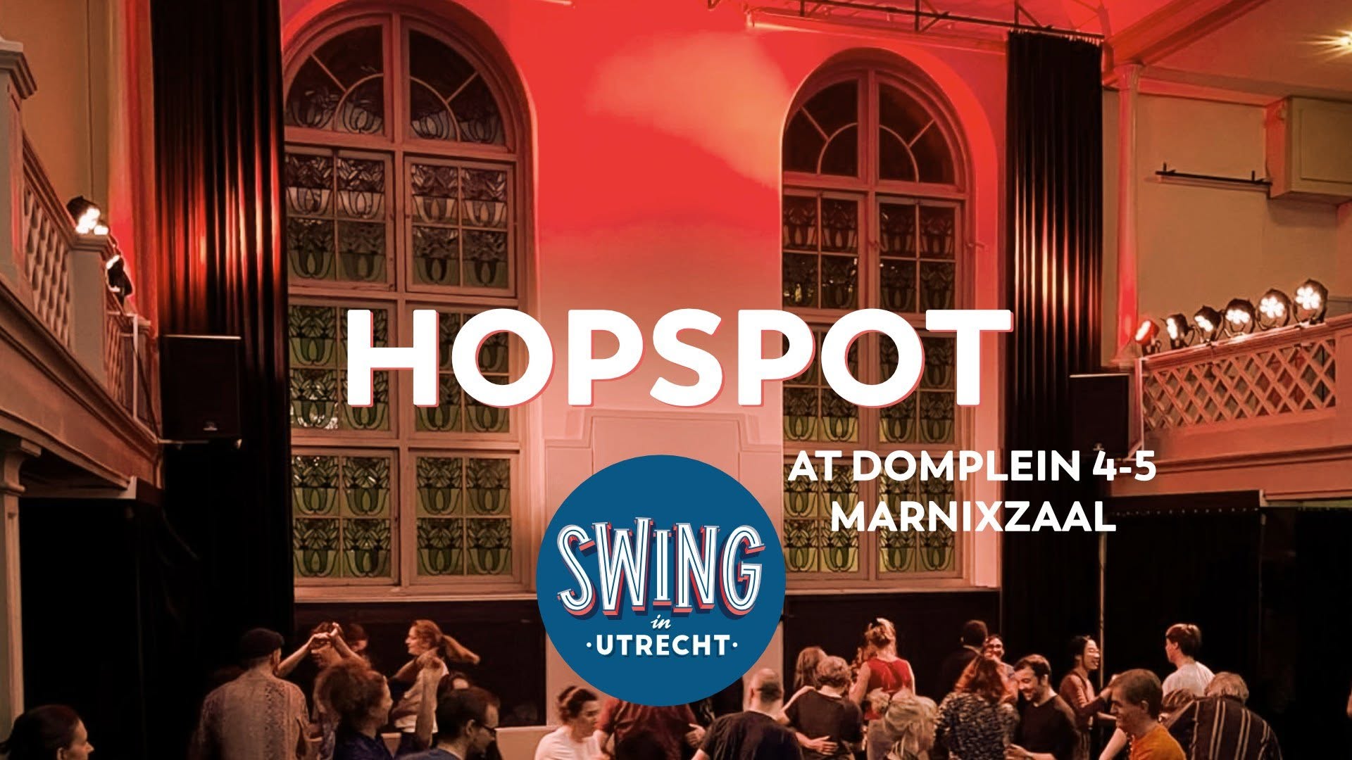 SiU - HopSpot with Lindy Hop Drop-in Class (Domplein, Marnixzaal) — WED 7 OCT
