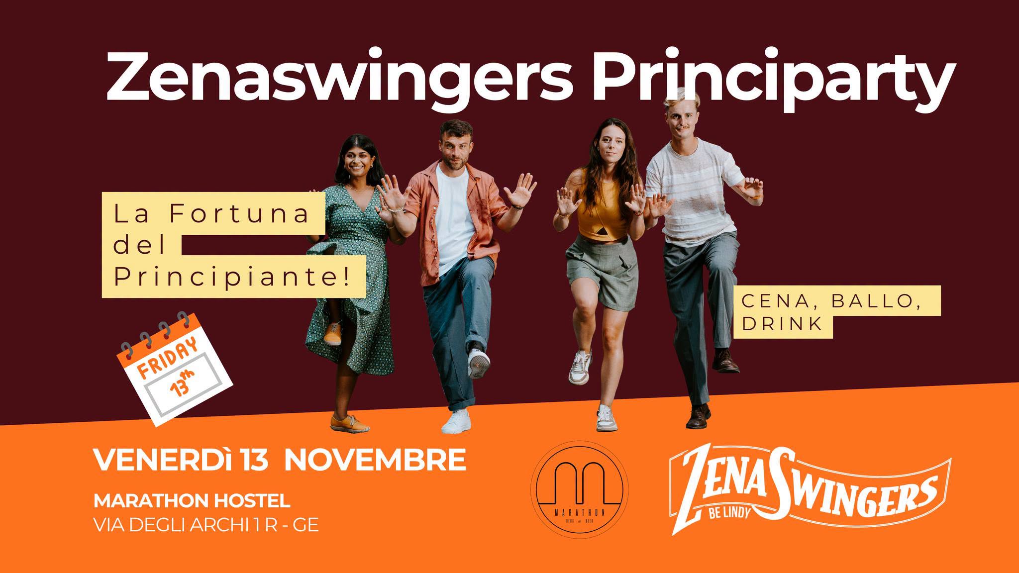 PRINCIPARTY - Venerdì 13 - La Fortuna del Principiante — FRI 13 – SAT 14 NOV