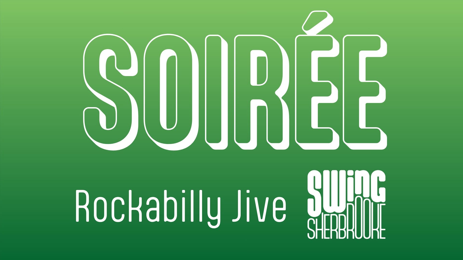 Soirée 100% Rockabilly Jive — SAT 10 OCT