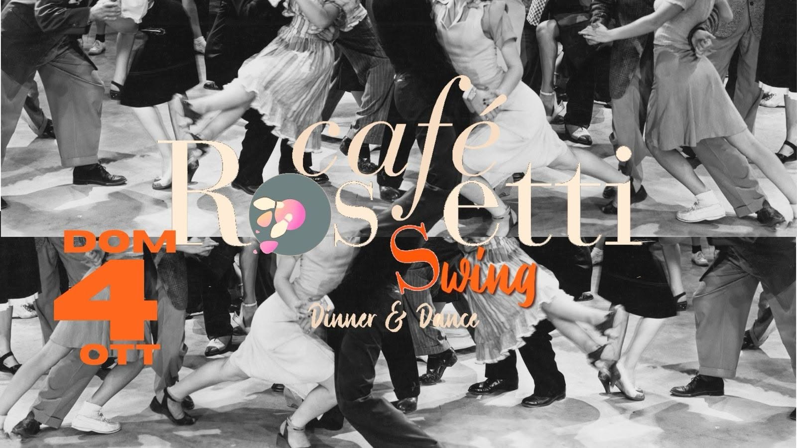 Cafè Rossetti SWING - Crazy Legs Night ! — SUN 4 OCT