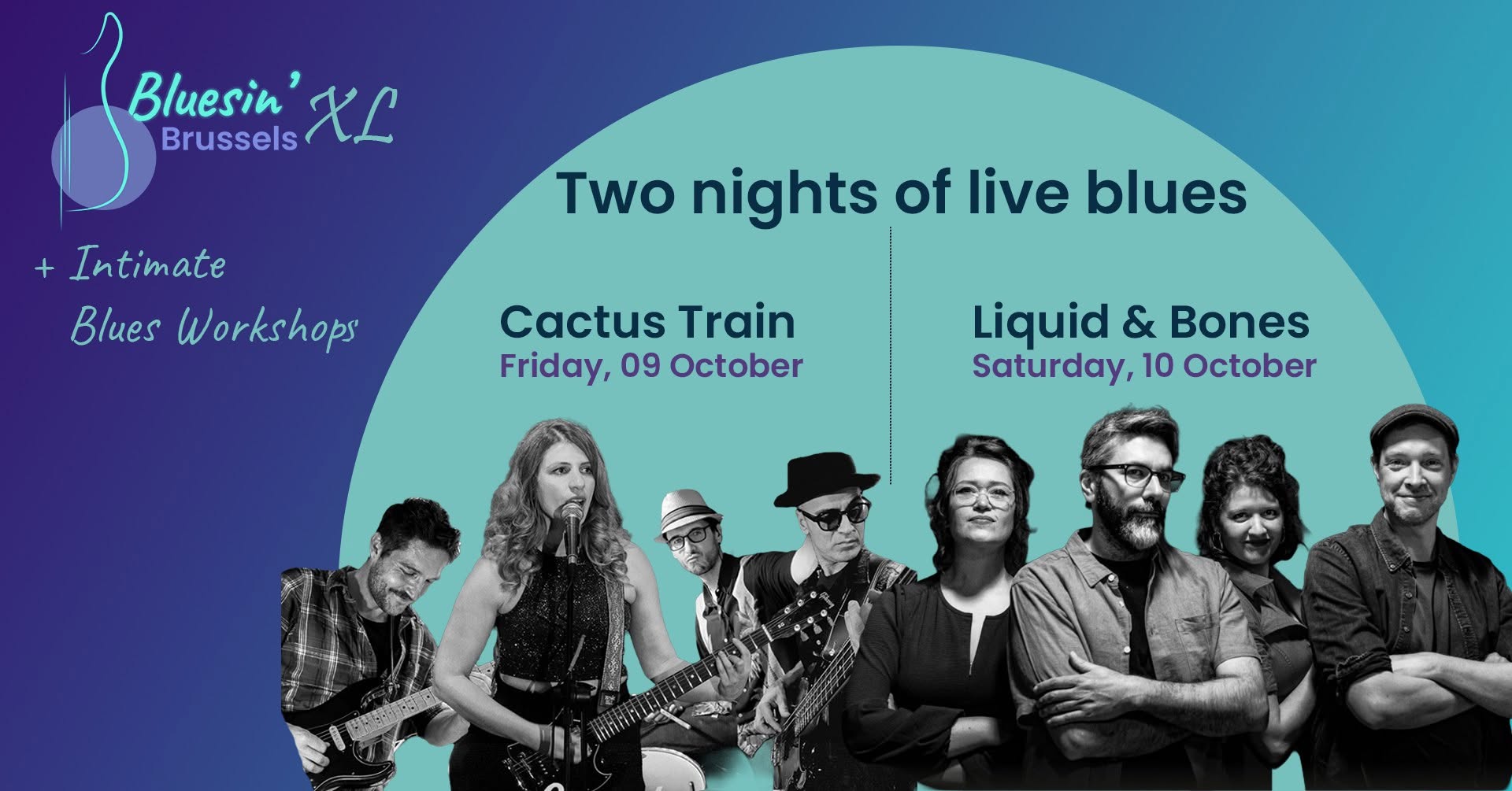 Bluesin Brussels XL - A weekend full of blues. — FRI 9 – SUN 11 OCT
