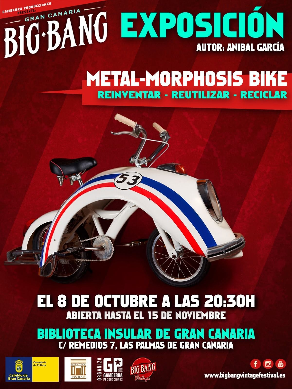 EXPO METAL MORPHOSIS BIKE de Aníbal García — THU 8 OCT