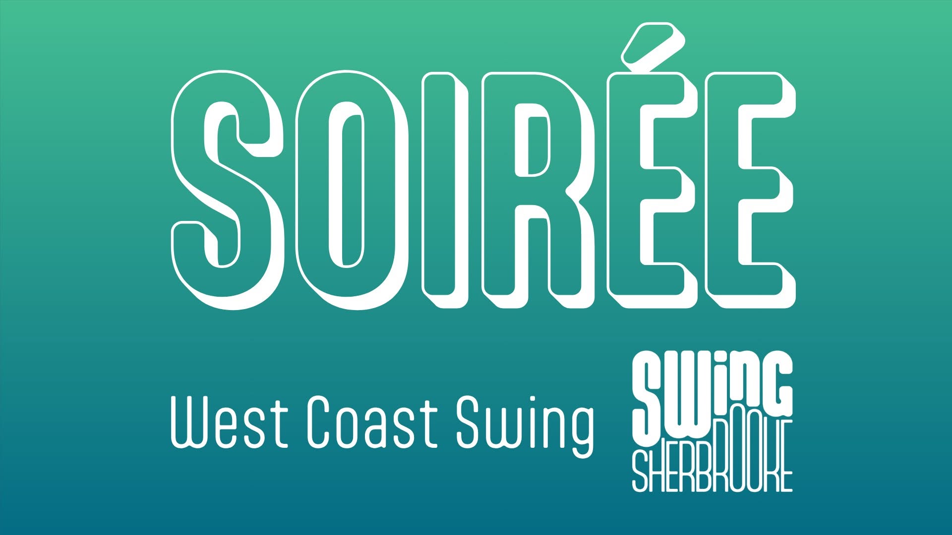 Soirée 100% West Coast Swing — SAT 3 OCT