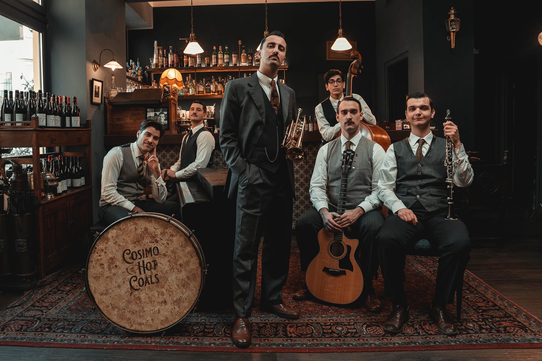 Cosimo and the Hot Coals - live at Jazz Amarinois (FRANCE) — FRI 23 OCT