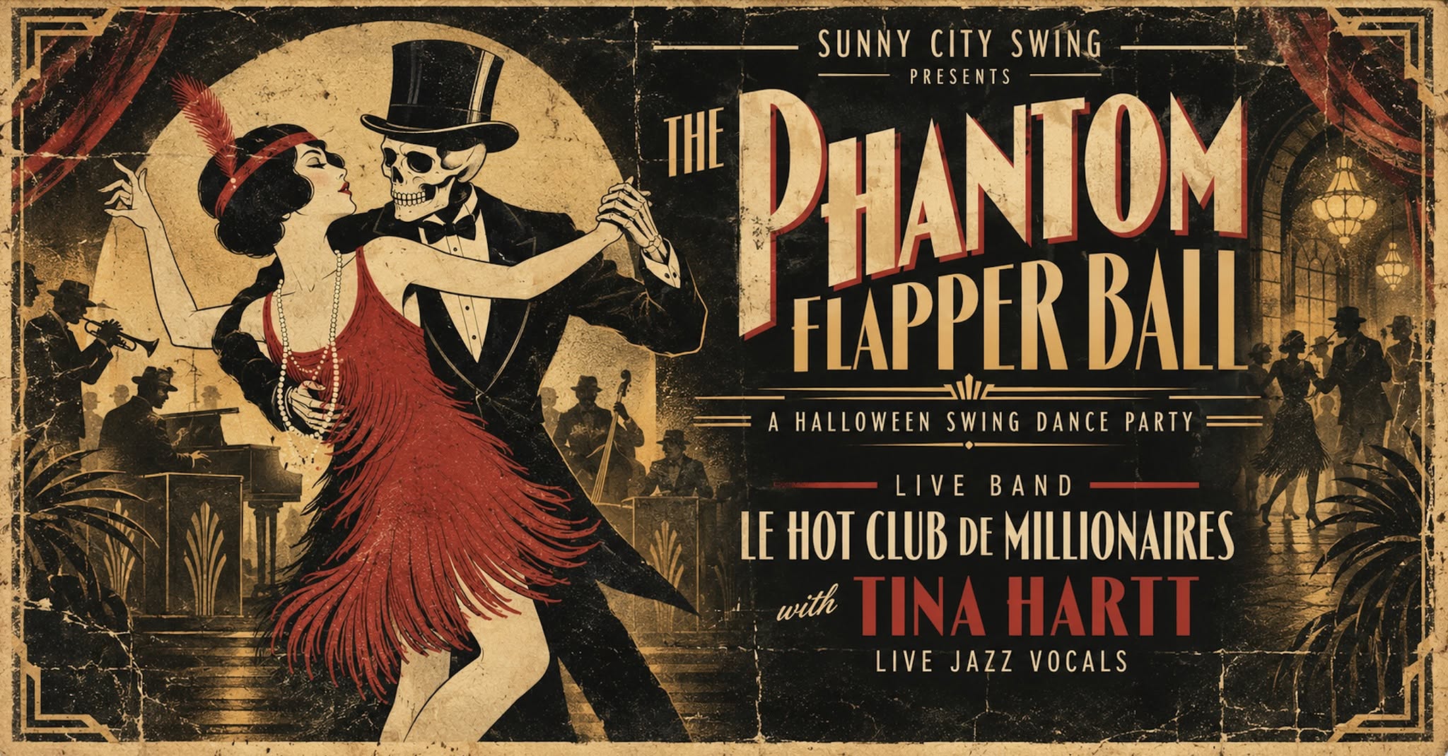 Halloween Swing Dance โข Live Band โข $25 โ MON 26 OCT