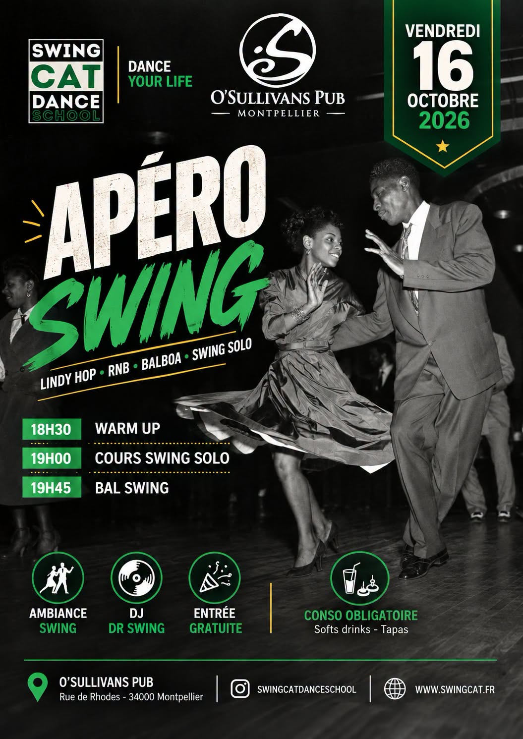 Apéro Swing — FRI 16 OCT