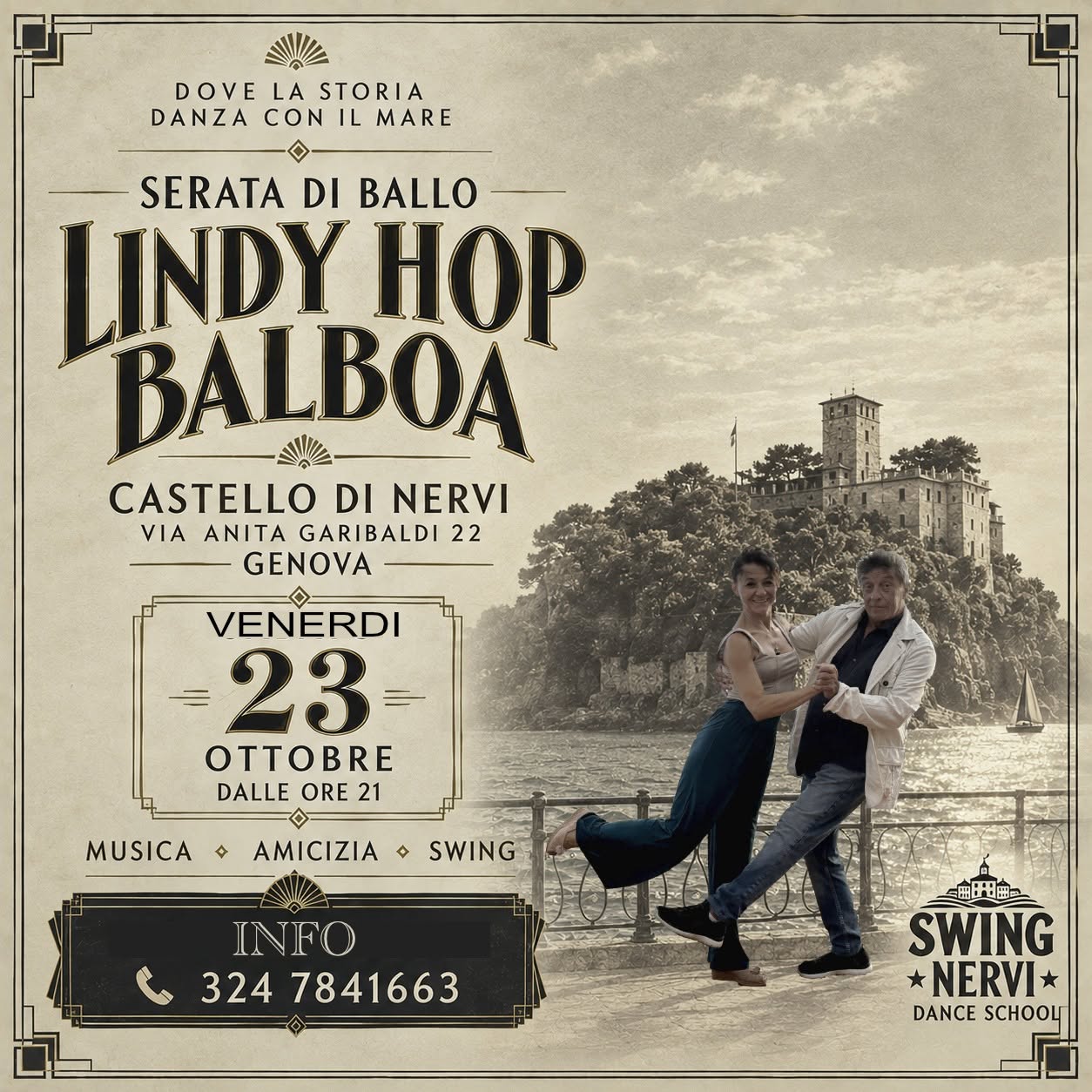 Swing al Castello — FRI 23 OCT