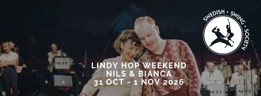 Lindy hop weekend with Nils and Bianca — SAT 31 OCT – SUN 1 NOV