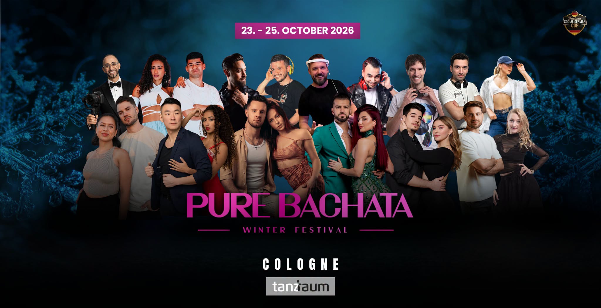 Pure Bachata Winter Festival 2026 β FRI 23 β SUN 25 OCT