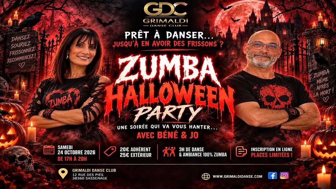 Zumba Party Edition Halloween — SAT 24 OCT