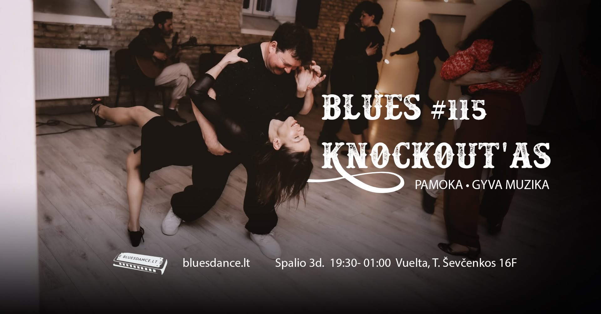Blues Knockout'as #115 | SEZONO ATIDARYMAS — SAT 3 OCT