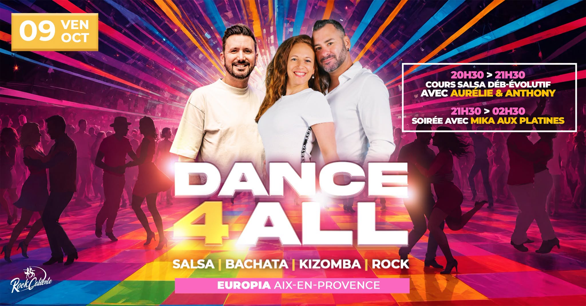 Dance 4 All | Soirรฉe SBKR ร Europia โ FRI 9 โ SAT 10 OCT