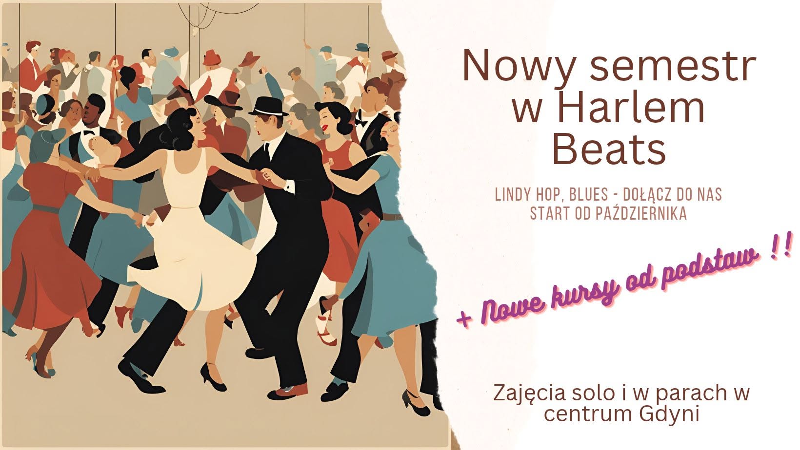 NOWY SEMESTR W HARLEM BEATS! — MON 5 – MON 19 OCT