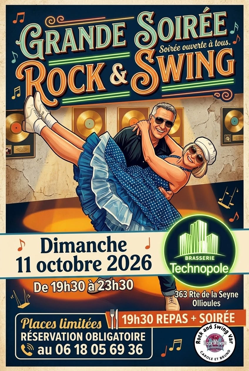 Techno Swing party — SUN 11 OCT
