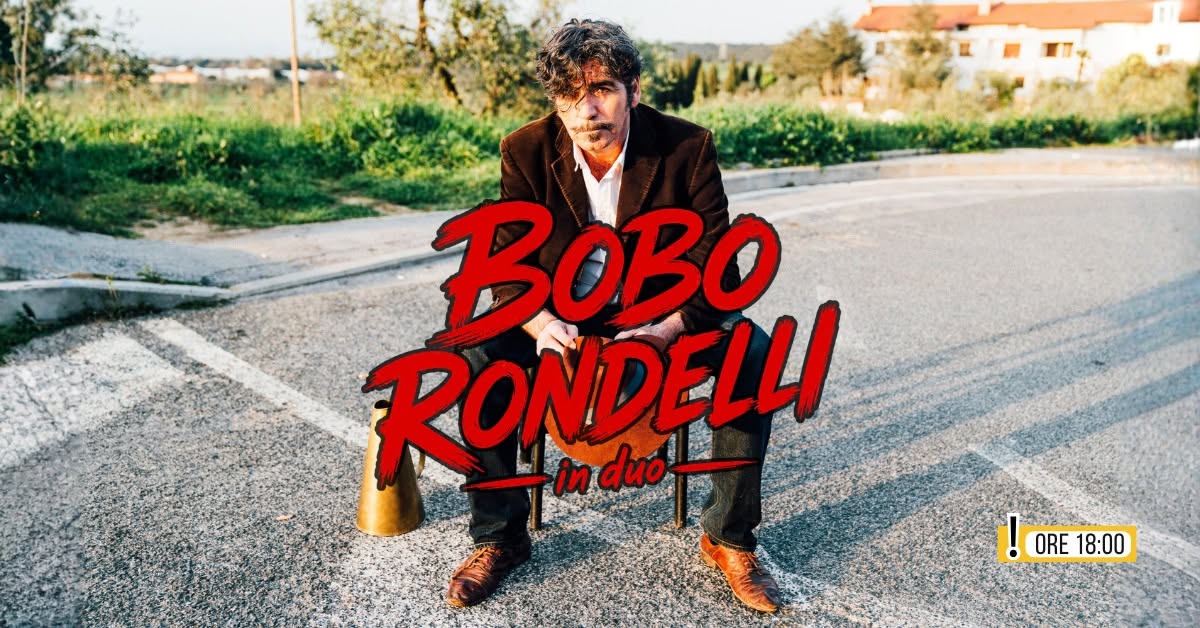 BOBO RONDELLI ✦ concerto in duo al Druso di Bergamo — SUN 18 OCT