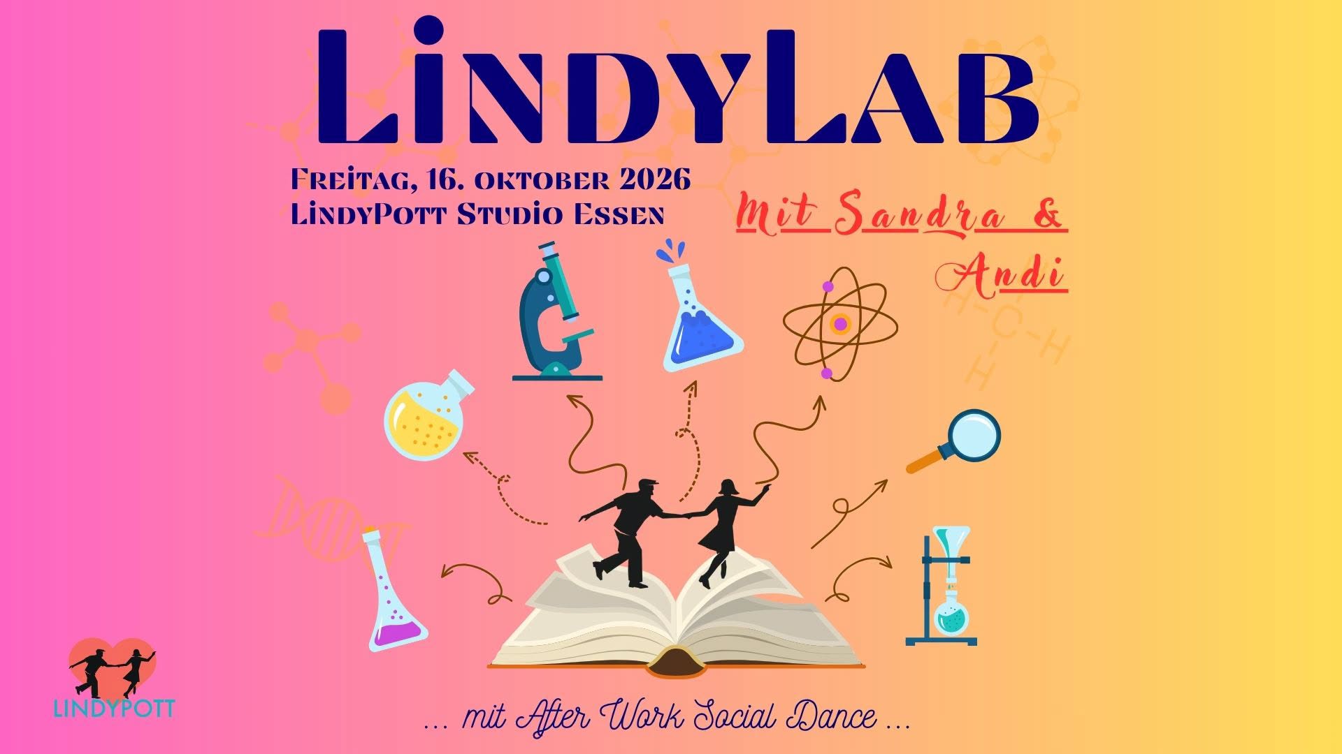 Lindy Lab & Friday Night Social Dance — FRI 16 OCT