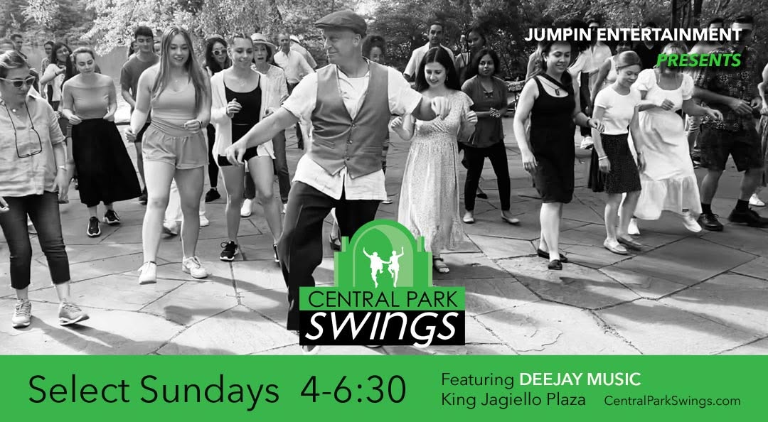 CENTRAL PARK SWINGS | DJ DANCE — SUN 11 OCT