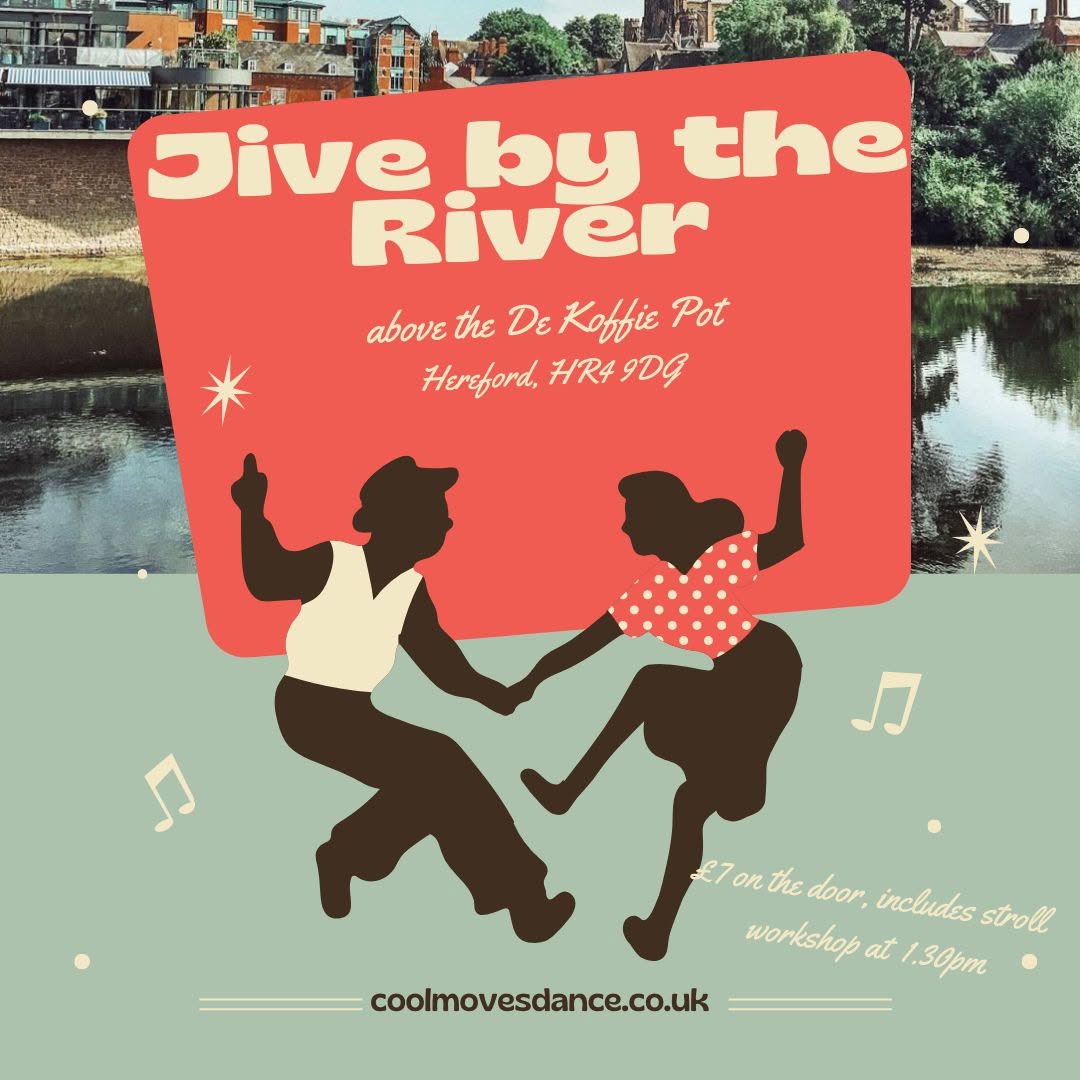 Jive by the River with Free Stroll Class — SUN 22 NOV