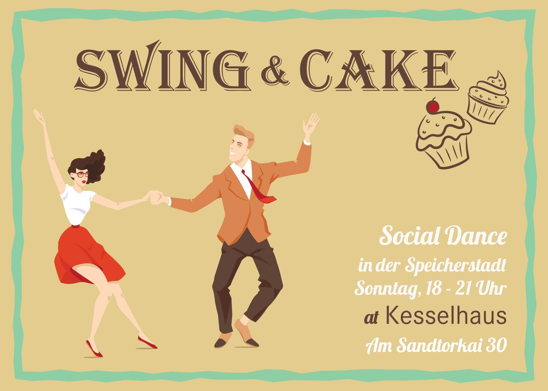 Swing & Cake - The Social Dance — SUN 11 OCT