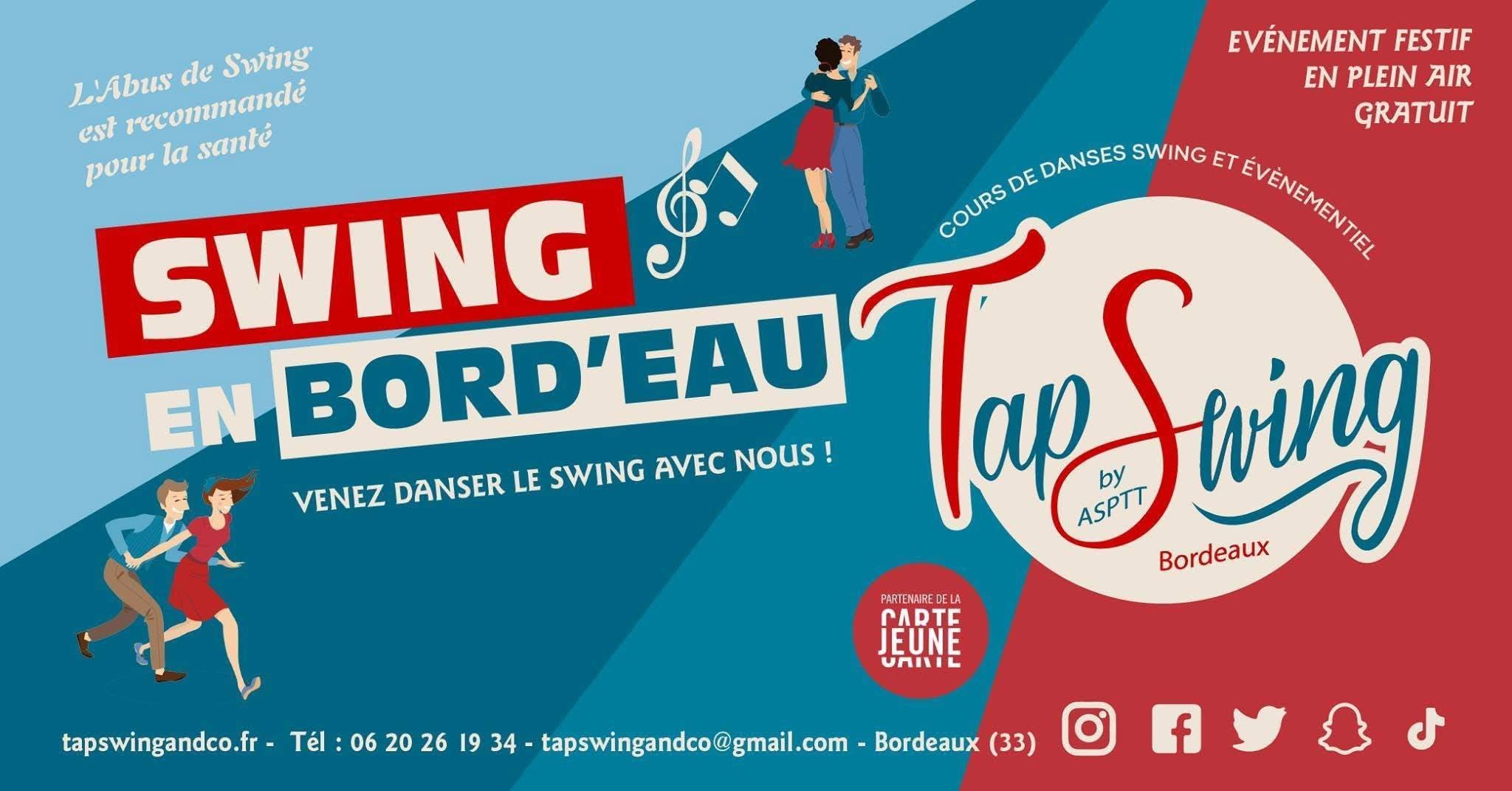 Swing en Bord'eau - Danser en plein air - Gratuit - BORDEAUX centre - Danses Swing — SAT 3 OCT