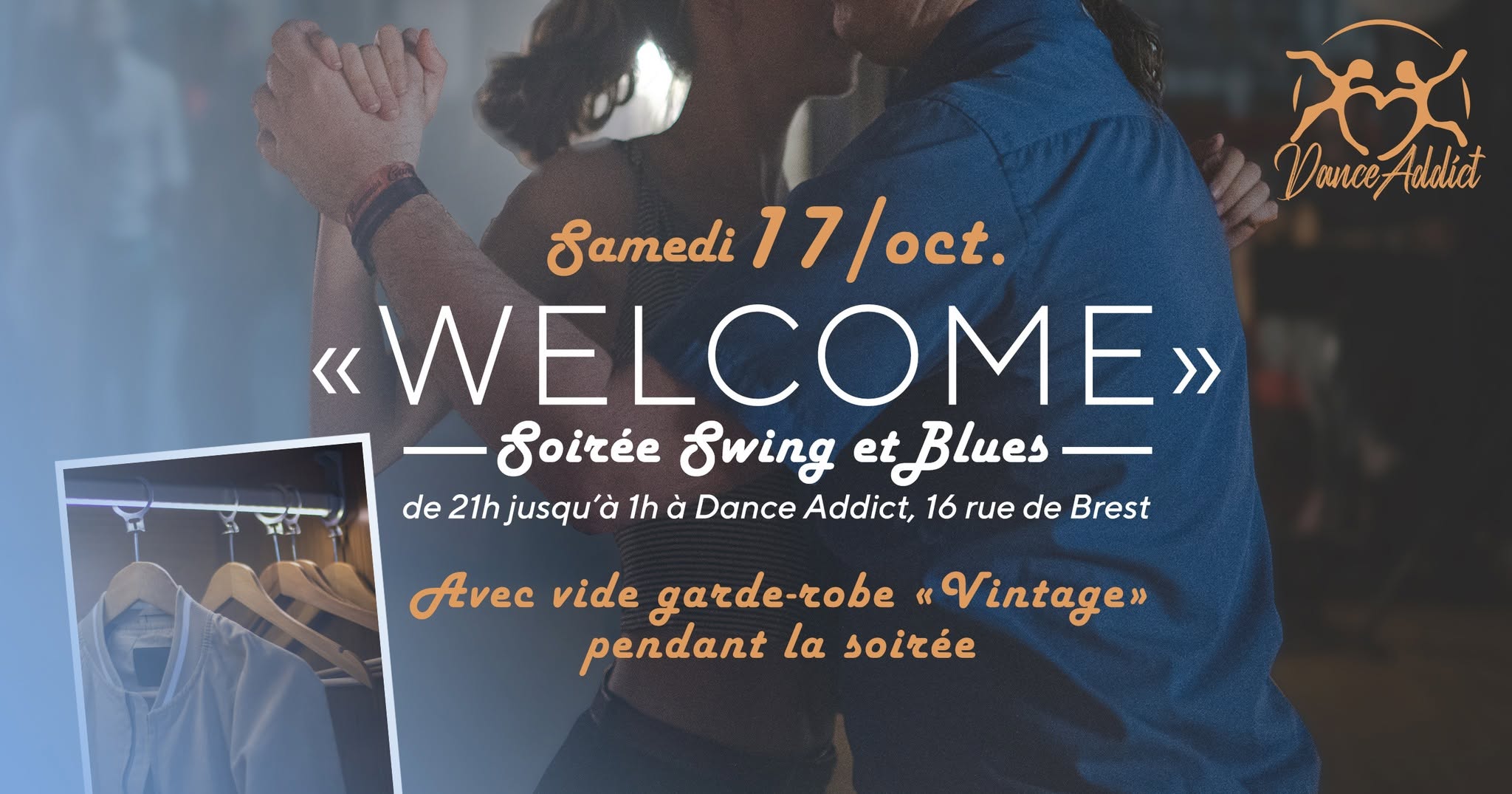 Soirée "WELCOME" à Dance Addict — SAT 17 OCT
