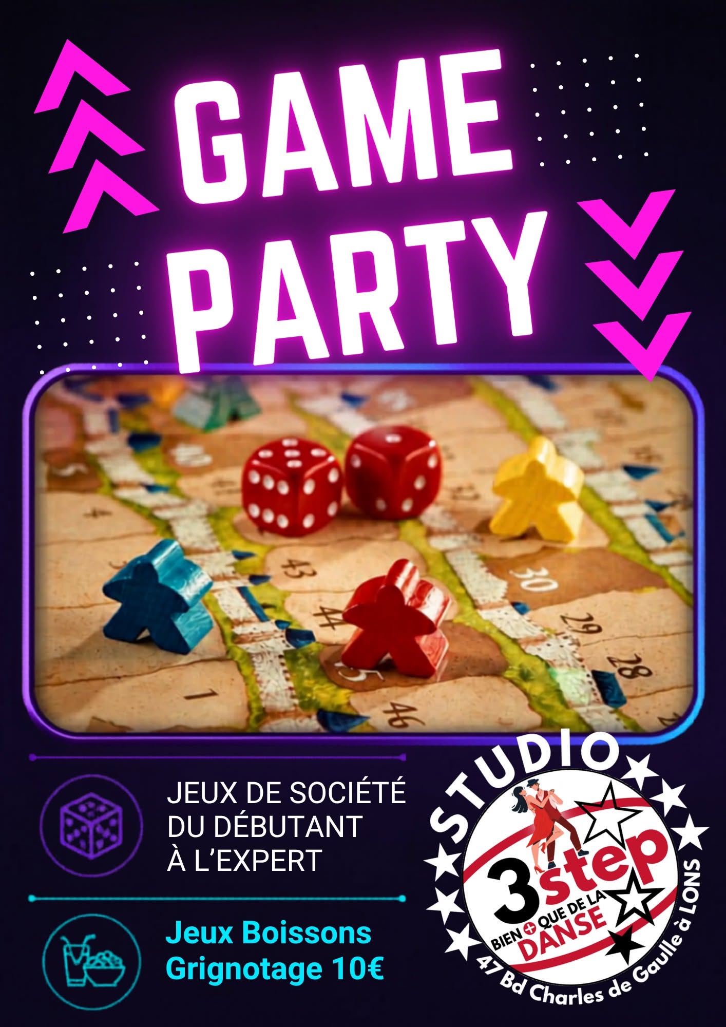 Soirée Jeux de société ! — FRI 2 OCT