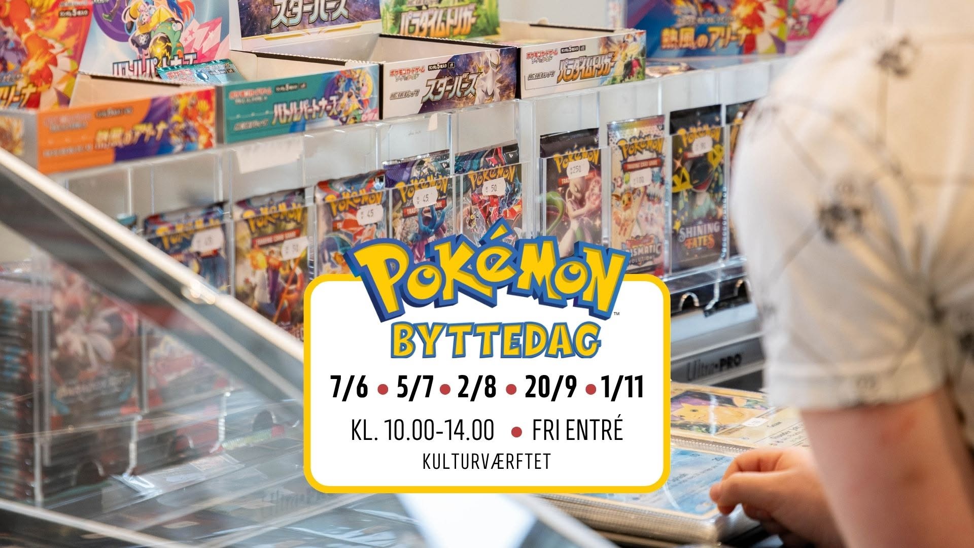 Pokémon Byttedag — SUN 1 NOV