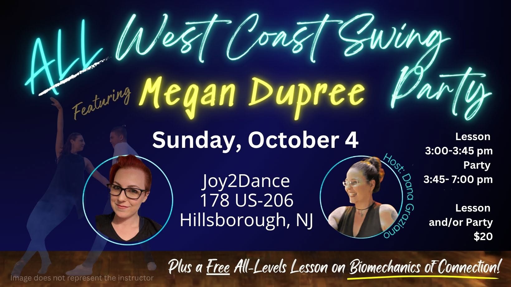 ALL West Coast Swing Party! — SUN 4 OCT