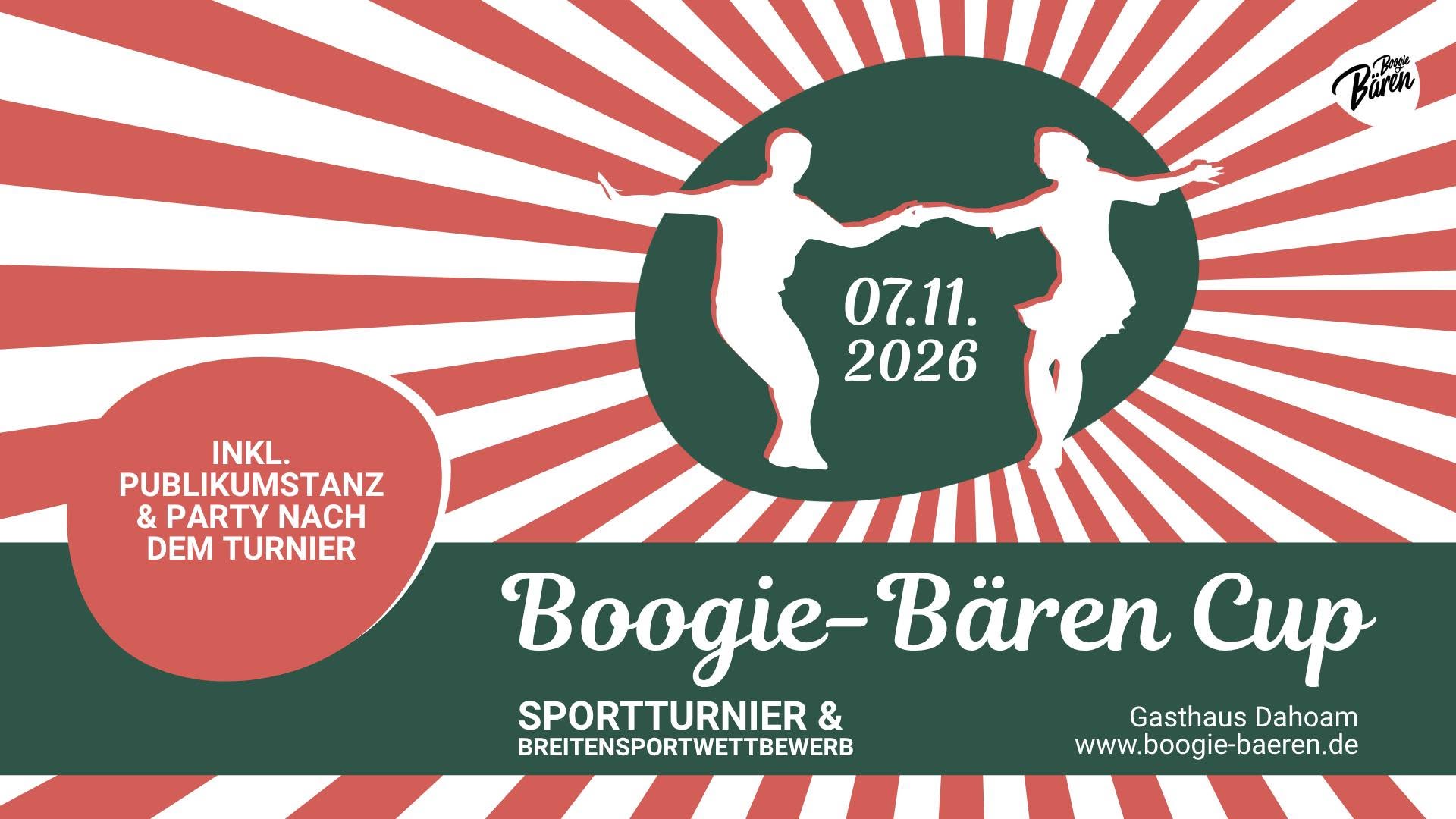 Boogie-Bären Cup 2026 — SAT 7 NOV
