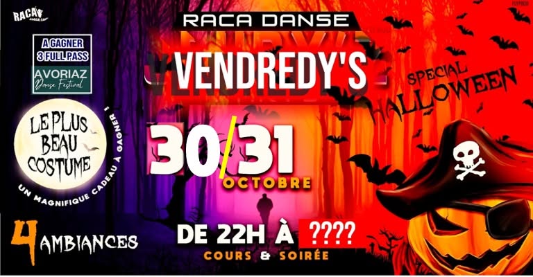SOIREE HALLOWEEN Annecy — FRI 30 – SAT 31 OCT