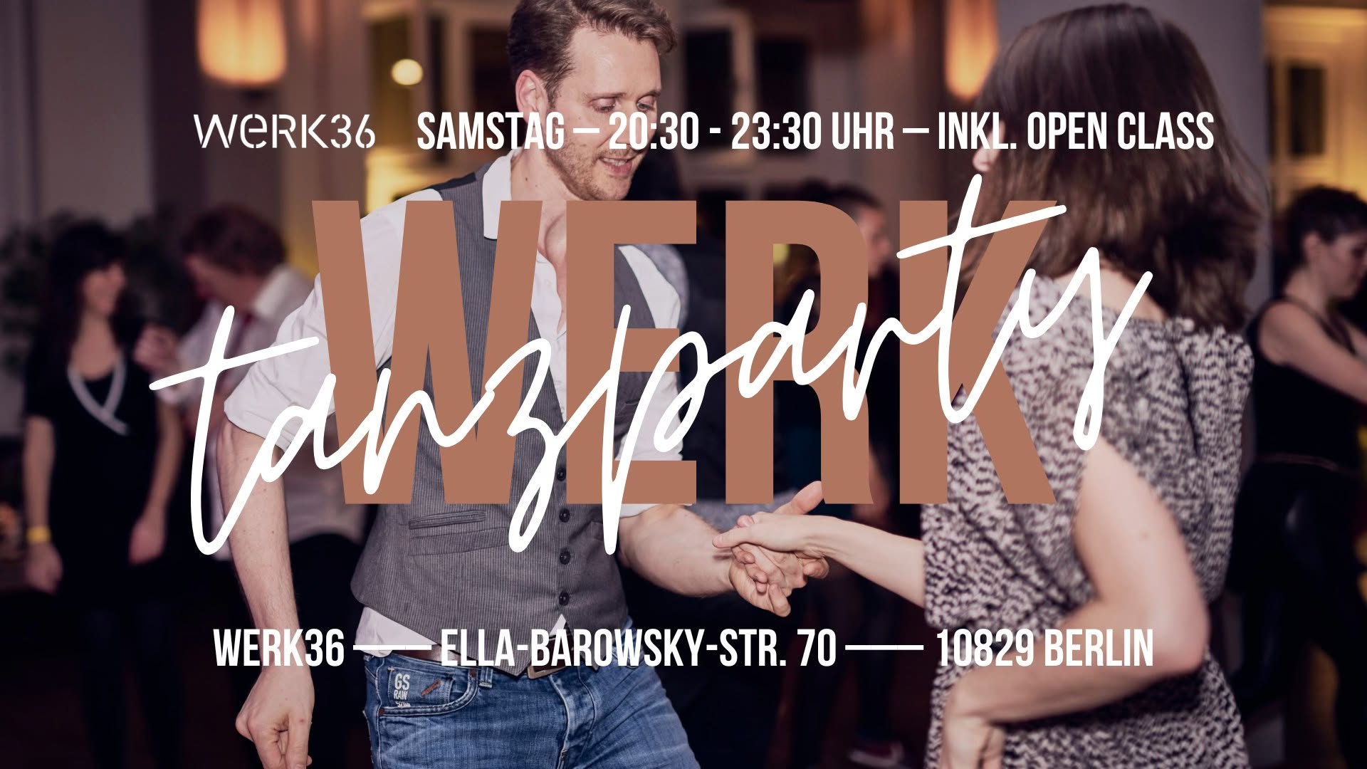 WERKtanzparty - Standard- & Lateintanz - Open Class Discofox — SAT 5 DEC