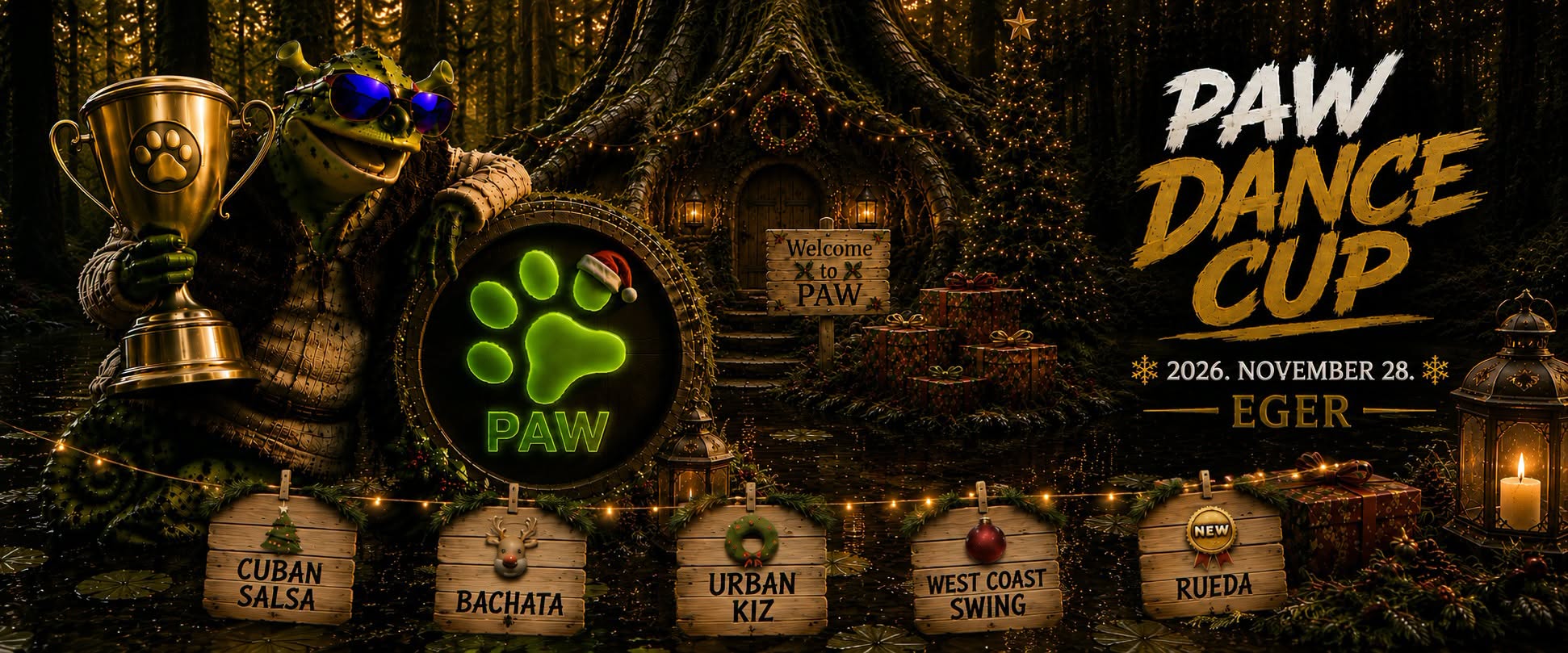 PAW Dance Cup🏆 2026, Eger — SAT 28 NOV