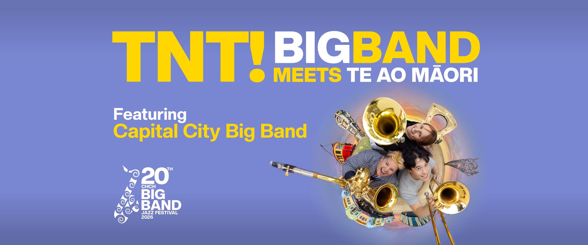TNT! Big Band meets Te Ao Māori — FRI 23 OCT
