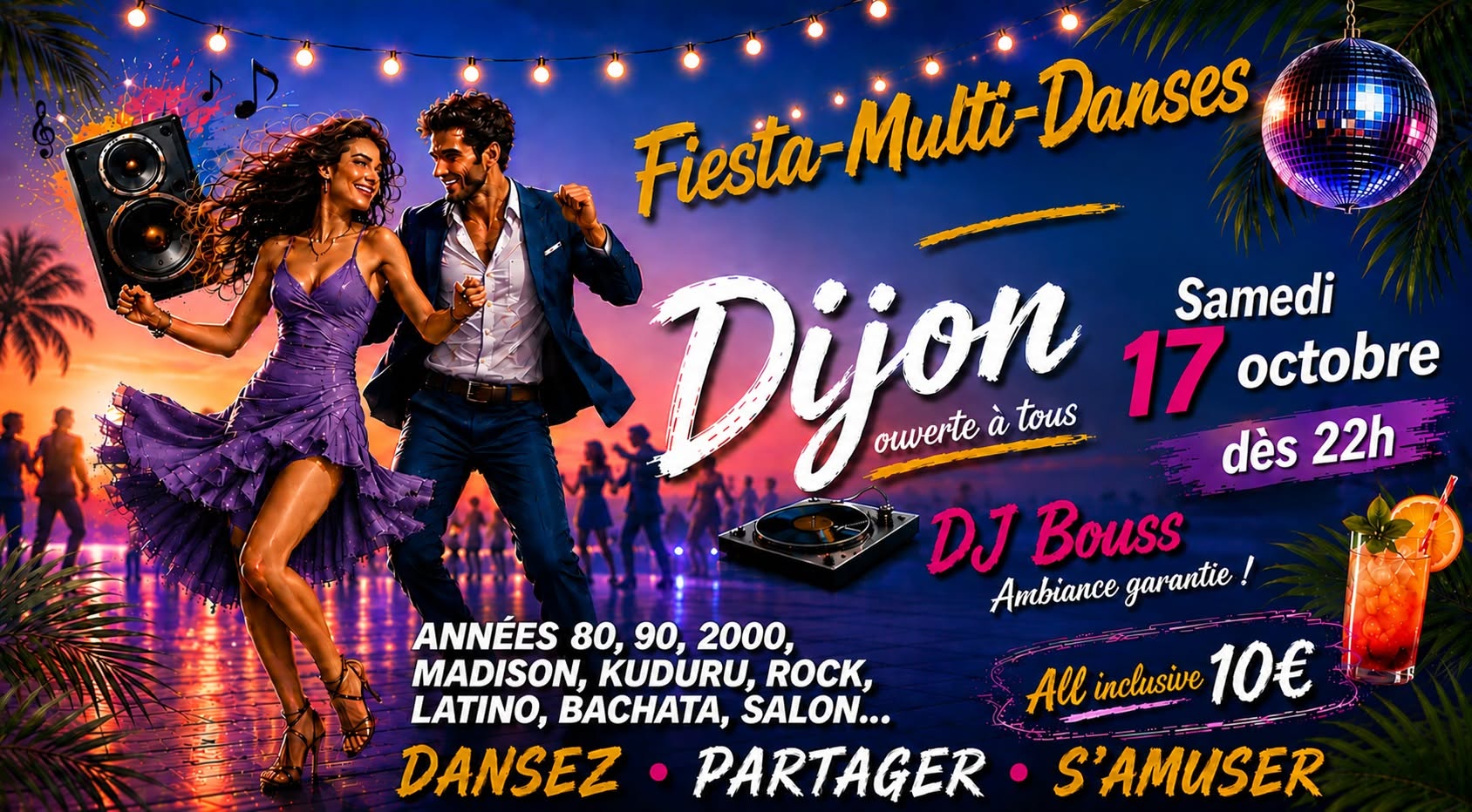 La "Fiesta Multidanses de Rentrée ! — SAT 17 – SUN 18 OCT