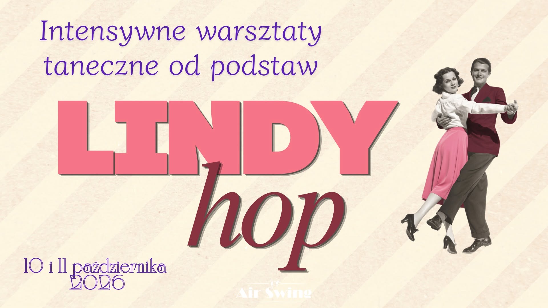 Intensywne warsztaty taneczne od podstaw - Złap zajawkę na Lindy Hop! — SAT 10 – SUN 11 OCT