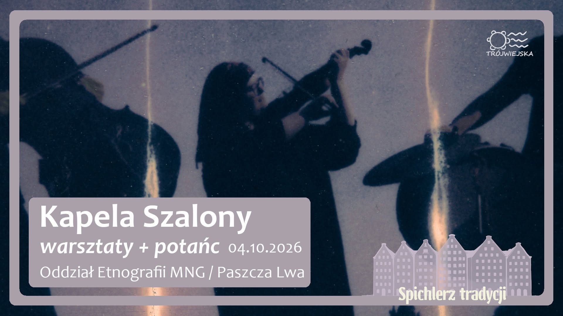 Kapela Szalony + Patryk Petersson - potańc i warsztaty — SUN 4 OCT